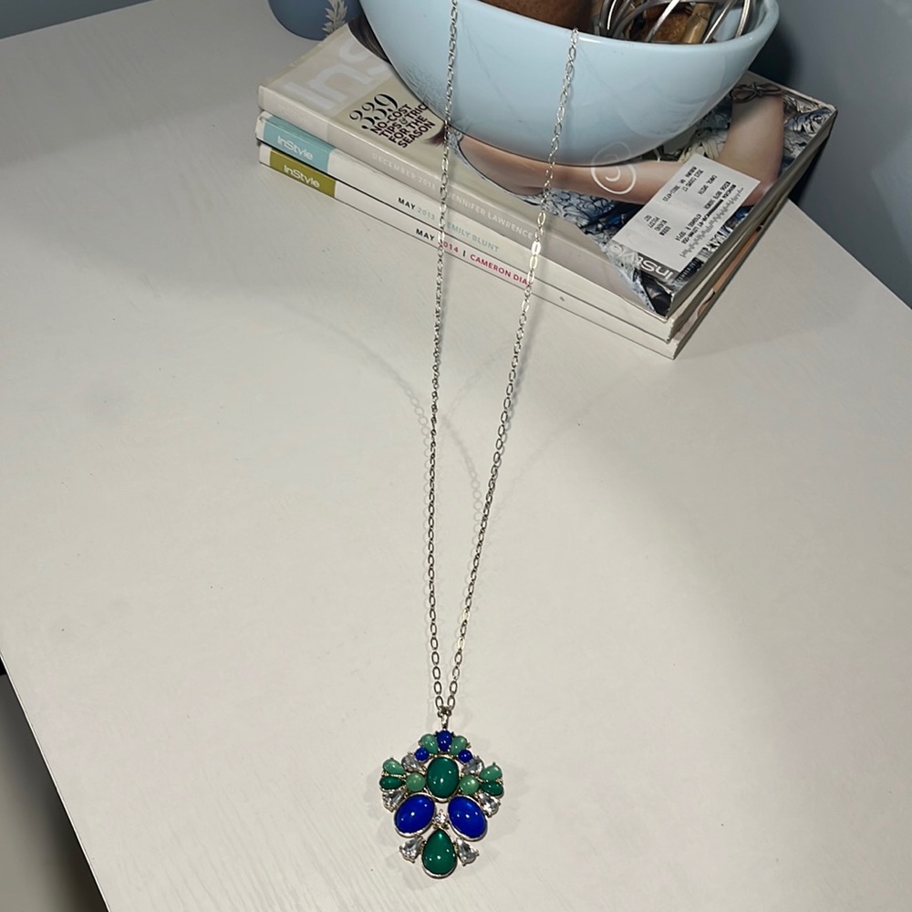 White House Black market long necklace